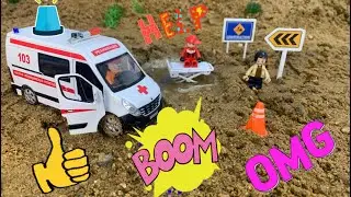 Cartoon, cars, ambulance Мультик про машинки и скорую помощь 🚗🚑🚨