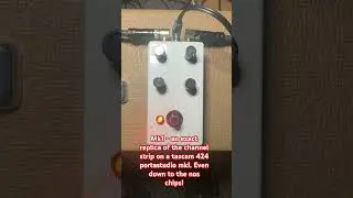 The Mk1 an exact recreation of one channel strip on a tascam portastudio 424 mkI.