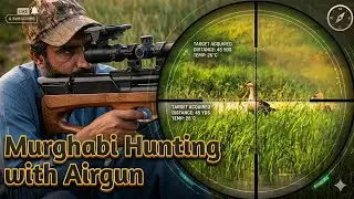 Murghabi Hunting with airgun snow peak M40 duck hunting with airguns 