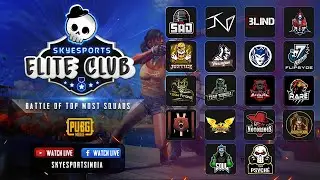 Watch SOUL, GOD'S REIGN, RIP SQUAD Compete against the Top Squads | Skyesports Elite Club | Week 4