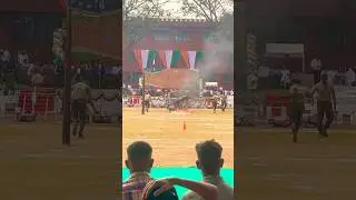 🇮🇳Fire stunts by team security #republicday #special #program #ytshorts #shortvideo #shorts
