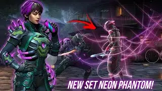 A Brand New Set NEON PHANTOM First Look And Gameplay 🤯 - Shadow Fight 3 