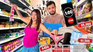Le di a MI NOVIA 1 MINUTO en LA TIENDA DE MASCOTAS ⏰ ¡Agarró TODO GRATIS para sus 4 PERRITOS! 💸
