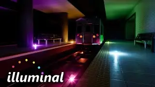 ILLUMINAL - A Short Concept Game Where You Throw Colorful Balls to Light Your Way