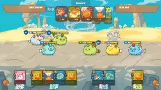 axie classic 2024 Mech SP51-Arco + Aqua teal shell + Plant Turnip
