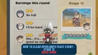 How to Clear Overlord's Feast Event : Stage 12 - Quick Guide | Zenless Zone Zero