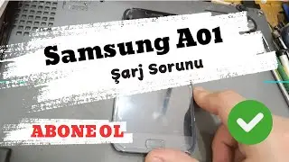 Samsung A01 Şarj Soket Değişimi/Samsung A01 Charging Problem