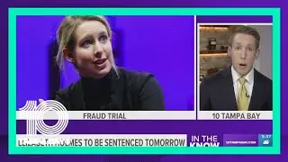 Disgraced Theranos CEO Elizabeth Holmes set to be sentenced soon