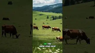 Did You Know Cows Have Best Friends and Get Stressed When Separated? #DidYouKnow #Cows #FunFacts