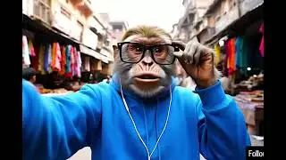 Dogesh Bhai & Monkesh Bhai Ka Delhi Vlog #monkey #htstudionew