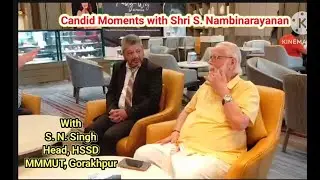 Rocket Man S. Nambi Narayanan & HOD HSSD MMMUT#isro #rocketry #nambinarayanan