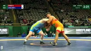 Final 7-8 FS - 92 kg: D. PUNIA (IND) v. I. CHILAYEV (KAZ)