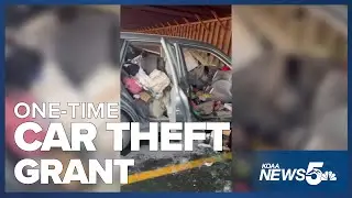 One-time grant now available for those who have had their cars stolen