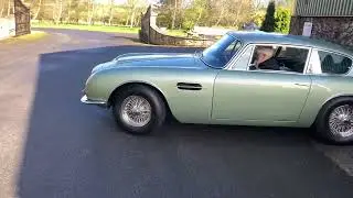 First drive with completed Aston Martin DB6 mk2 Vantage