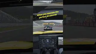 Send it on the inside! 🚀#lemansultimate #racing #gt3racing