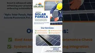 &ldquo;Solar Panels, Long Life &ndash; Solovia Service Guarantee ✅&rdquo;#SolarEnergy #SolarService #Cleanenergy
