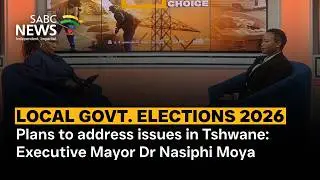 Plans to address issues in Tshwane: Executive Mayor Dr Nasiphi Moya