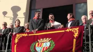 Pregó amb Fernando Martínez - Festes de Maig Badalona 2012