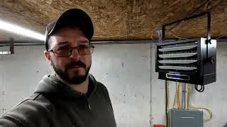 7500 Watt Garage Heater Install