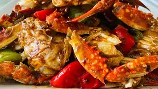 Crab with Black Beans Sauce