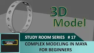 How To Model Complex Shape In Autodesk Maya For beginners Series #17 || 2020 (Maya)