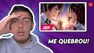 Reagindo a Al&eacute;m do Tempo | Taki e Mitsuha (Your Name) | JRP ft. Amanda Areia #react #jrp #yourname