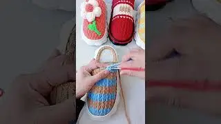 Hand Woven Slippers 🧶 | Step-by-Step Handmade Slippers Tutorial | Easy Knitting Guide