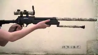 Test de tir de l'urban sniper (airsoft)