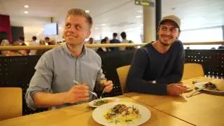 UiA studenter gir terningkast p&aring; gourmet-retter