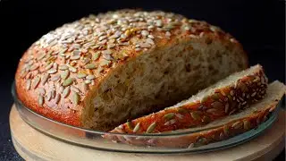 Schnelles und gesundes Hausgemachtes Brot in 5 Minuten! So lecker ohne Mehl oder Hefe!
