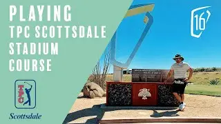 Playing TPC Scottsdale - Stadium Course in Scottsdale, Arizona