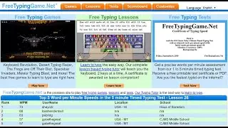 BEST SITE FOR KEYBOARD PRACTISE// NO USED TYPING MASTER// BEST FEE SITE //