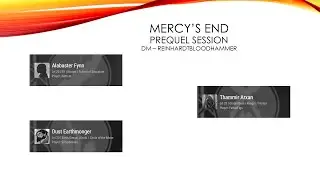 Mercy's End Prequel One-shot - The Legend of The Revenant Covenant