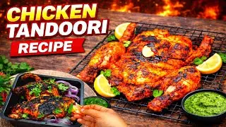 Chicken Tandoori Recipe | Restaurant Style Tandoori Chicken at Home 🔥