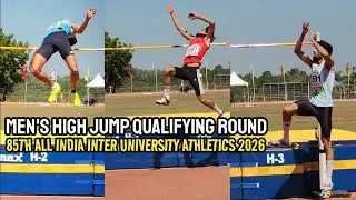 High Jump Qualifying | All India University Athletics 2026
