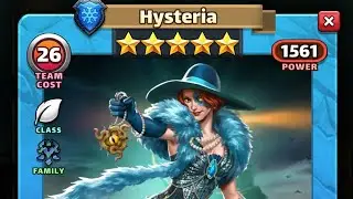 Empires & Puzzles HYSTERIA the new Queen of Taunt has arrived, with insanity to boot!😬 Is she good?