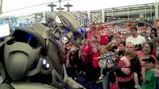 titan the robot at butlins skegness  oct 2011
