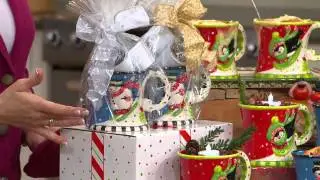 Temp-tations Figural Set of 2 16oz. Mug Set w/ Gift Box with Mary Beth Roe