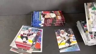 Unboxing some 2020-21 Upper Deck hockey cards!!!