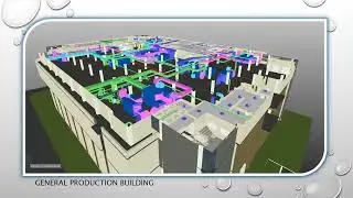 Revit Model of pharma Clean Room