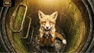 Fox Cub Rescue: Trapped in a Deep Storm Drain (Everyone Thought It Was Dead)