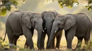 Massively Cute Baby Elephants Playing Together 🐘 Relaxing & Heartwarming Animal Video