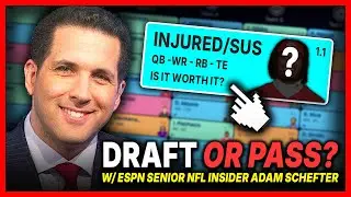Adam Schefter on NFL Fantasy Sleepers & Injury Risks for 2025
