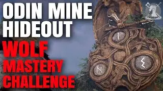 Odin Mine Hideout Wolf Mastery Challenge - How to get Gold Medal (Assassin's Creed Valhalla)