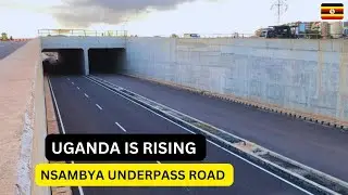 The Longest Underpass Road In UGANDA-Kampala Flyover Nsambya Underpass Update 🇺🇬
