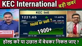 KEC International share latest news Anil singhvi,kec share analysis,kec share target 2025,results,