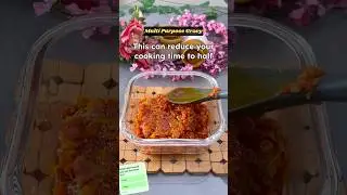 Make your life easy with Multipurpose Indian Gravy Base | One Base, 100+ Recipes | Meal Prep Hack