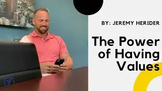 The Power of Having VALUES | Optimal Self with Jeremy Herider