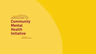 CBM Launches Community Mental Health Initiative