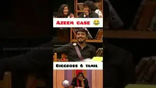 Azeem Case 😂🔥 Court Task Scene | BIGGBOSS TAMIL SEASON 6 | Biggboss Unseen Videos | Funny reactions